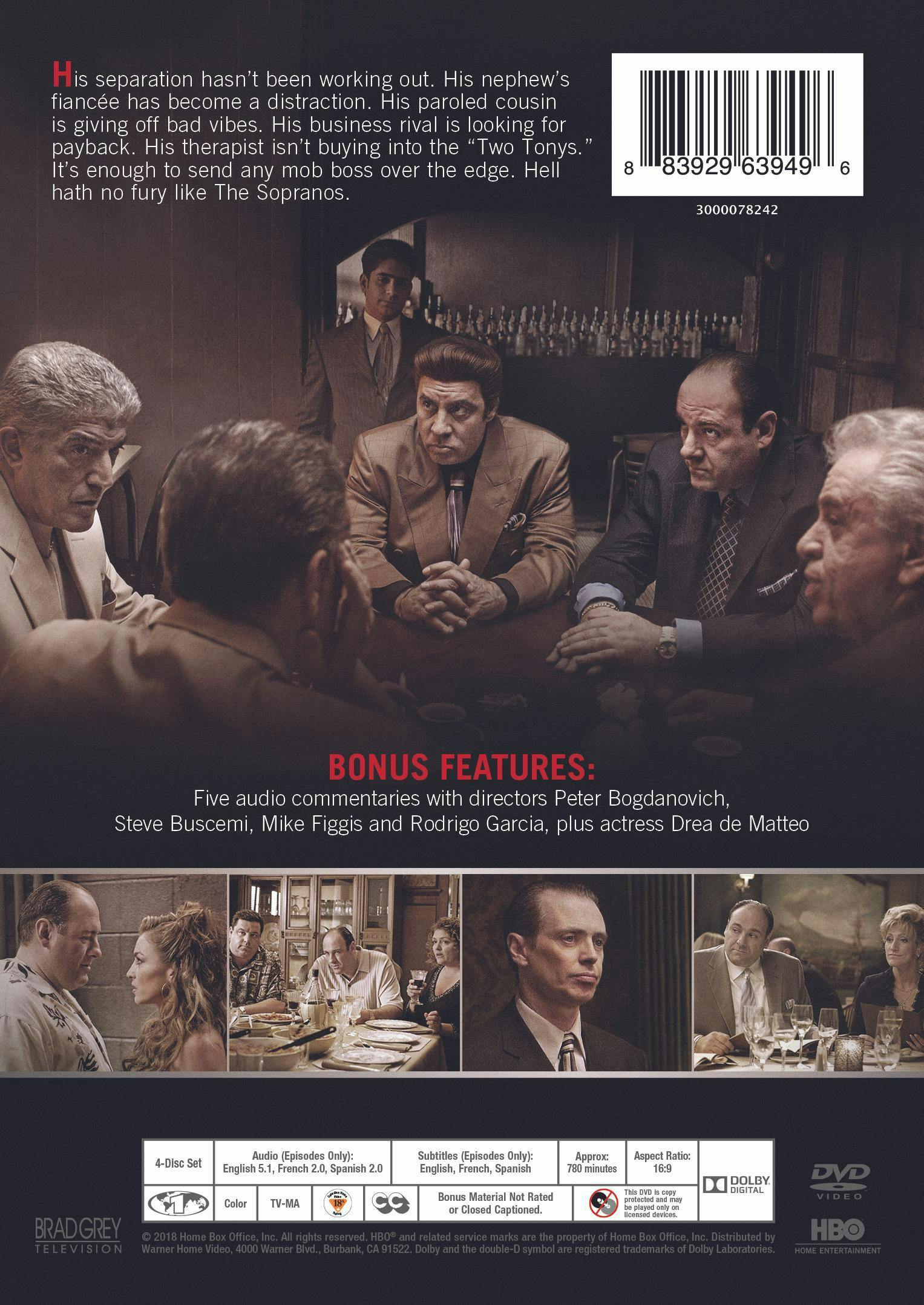Buy The Sopranos: Complete Series 5 Box Set DVD | GRUV