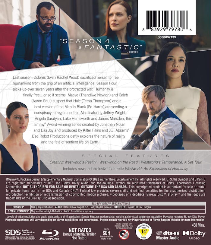 Westworld: Season Four - The Choice (Box Set with Digital Copy) [Blu-ray]