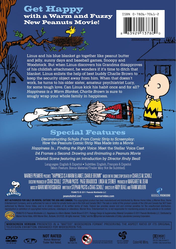 Charlie Brown: Happiness Is a Warm Blanket, Charlie Brown [DVD]