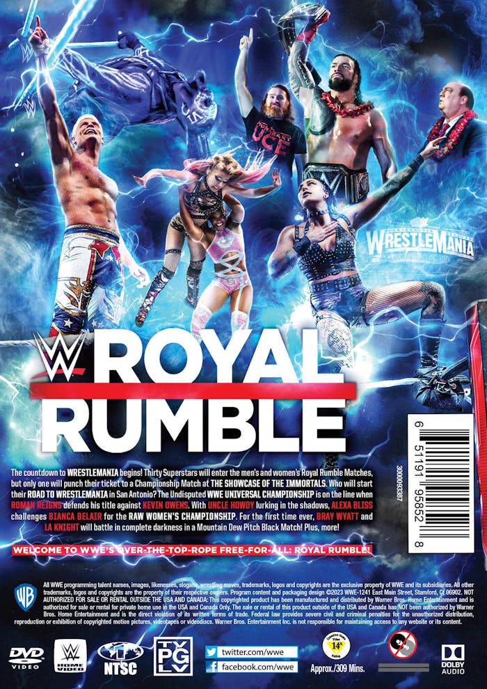 WWE: Royal Rumble 2023 [DVD]