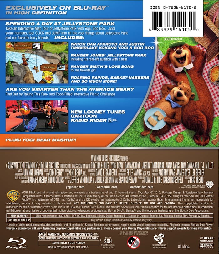 Yogi Bear [Blu-ray]