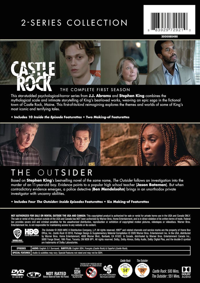 The Outsider/Castle Rock [DVD]
