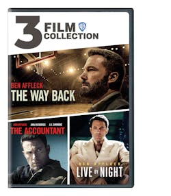 The Way Back/The Accountant/Live By Night [DVD]