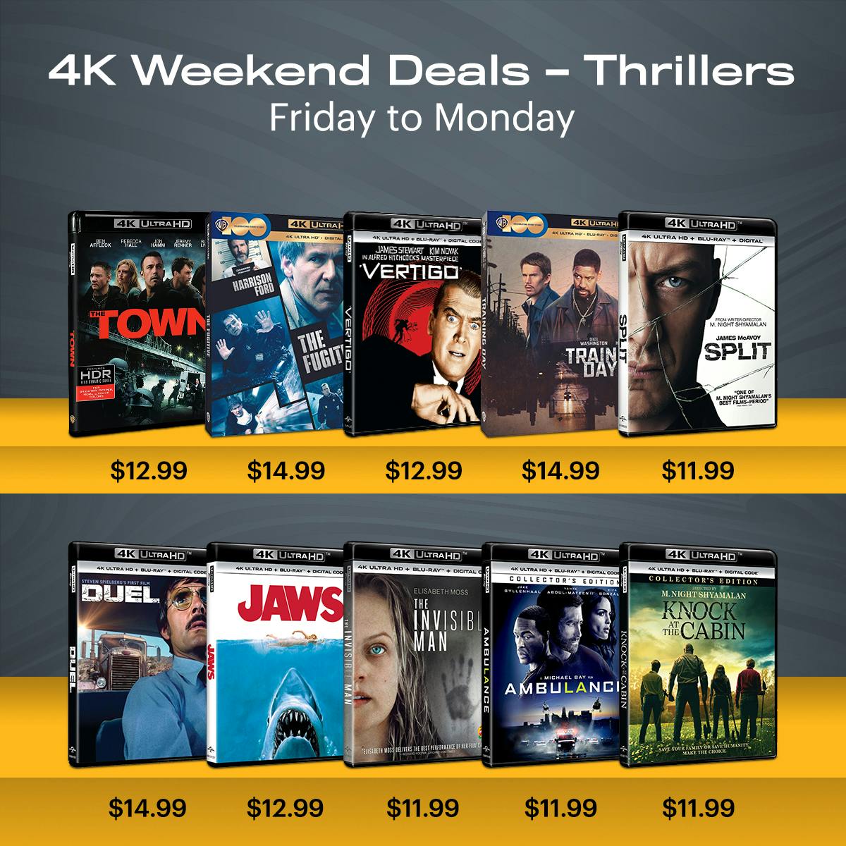1200x1200 Weekend Deals 4k Thrillers