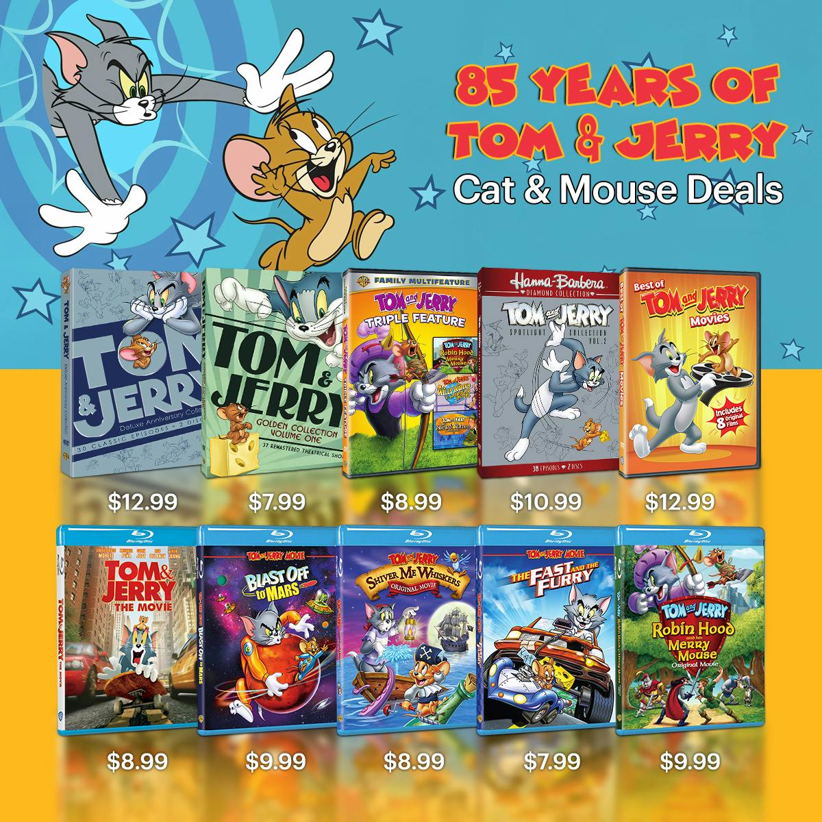 1200x1200 Tom and Jerry 85th Anniversary Deals