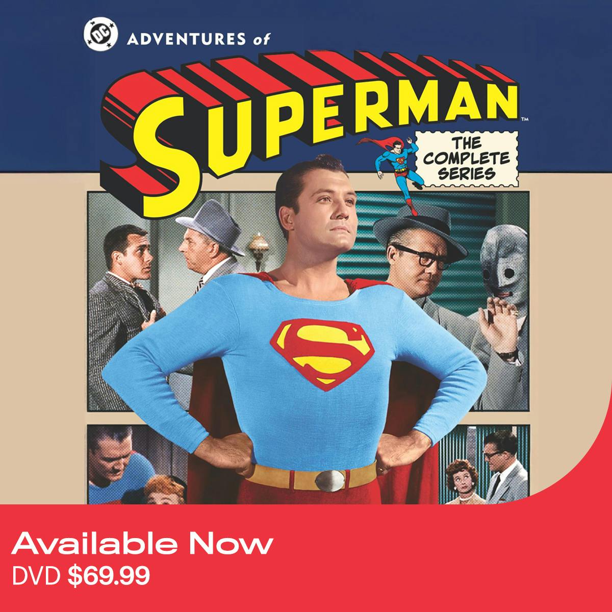 1200x1200 Adventures of Superman Complete Series