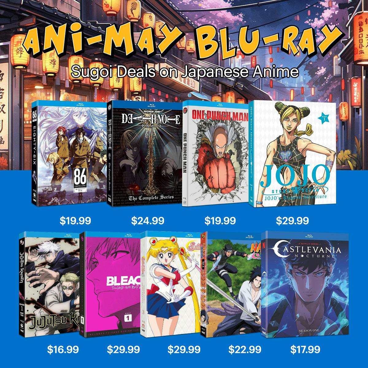 1200x1200 Blu-ray Deals on Ani-May
