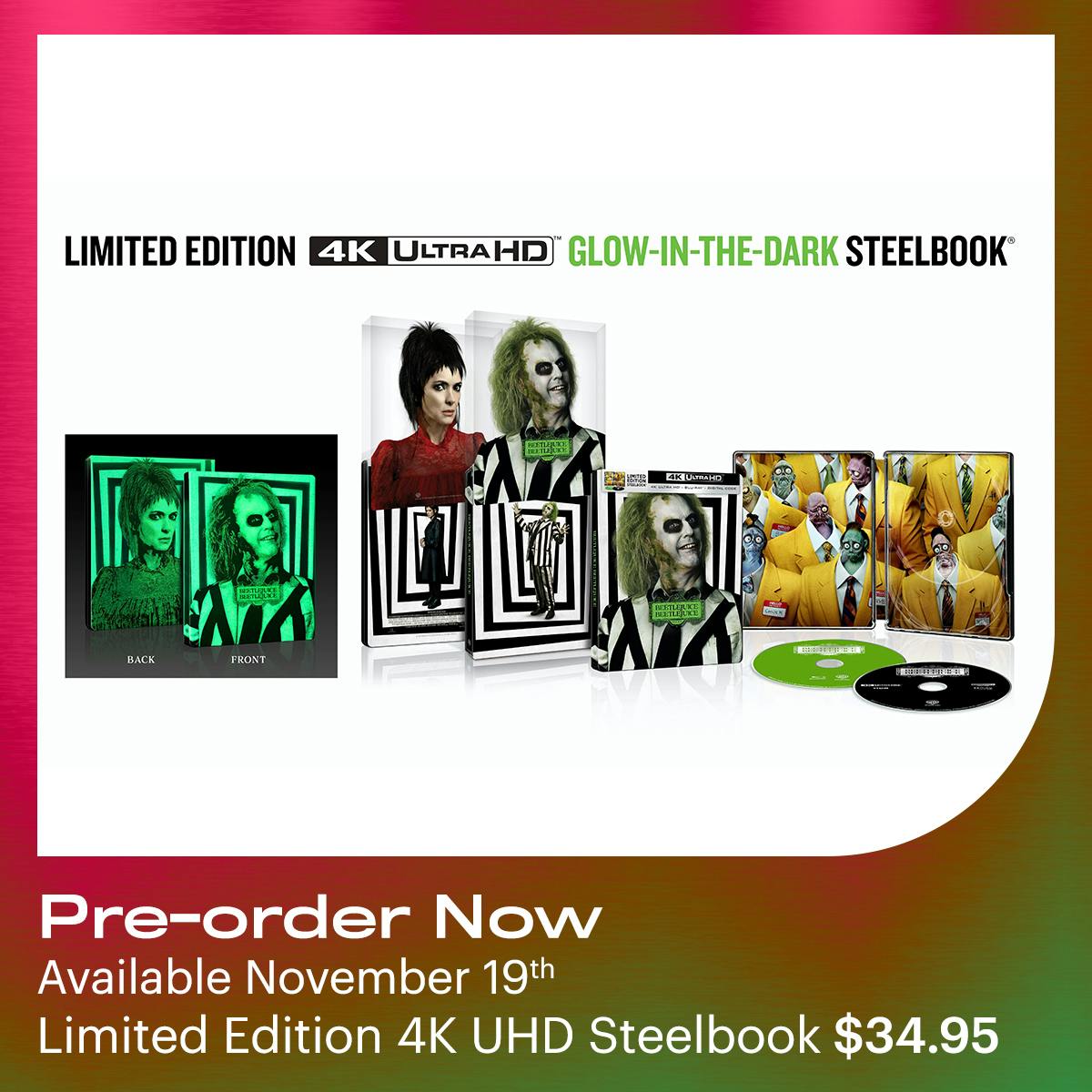 1200x1200 Beetlejuice Beetlejuice 4K SteelBook