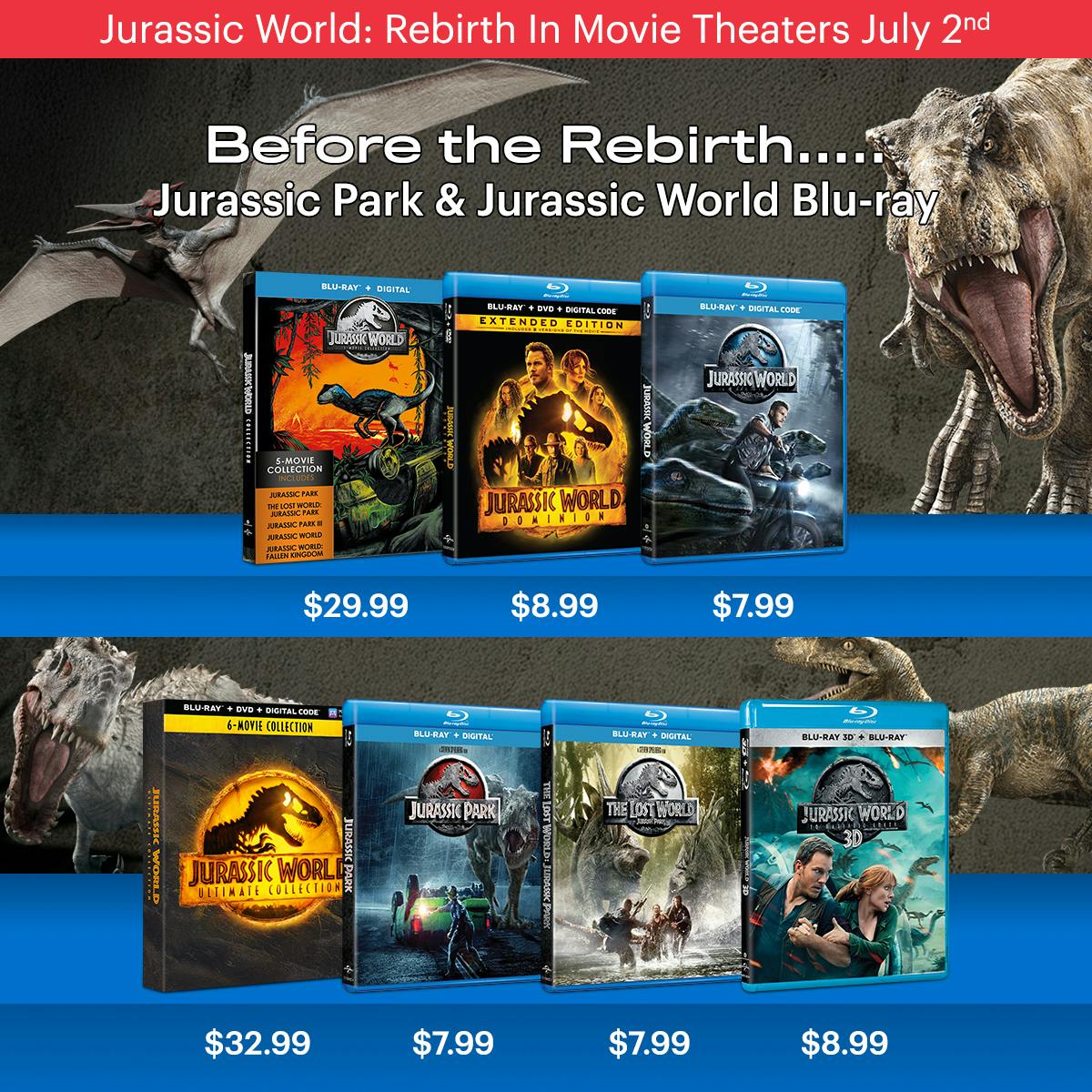 1200x1200 Jurassic: Before the Rebirth BD