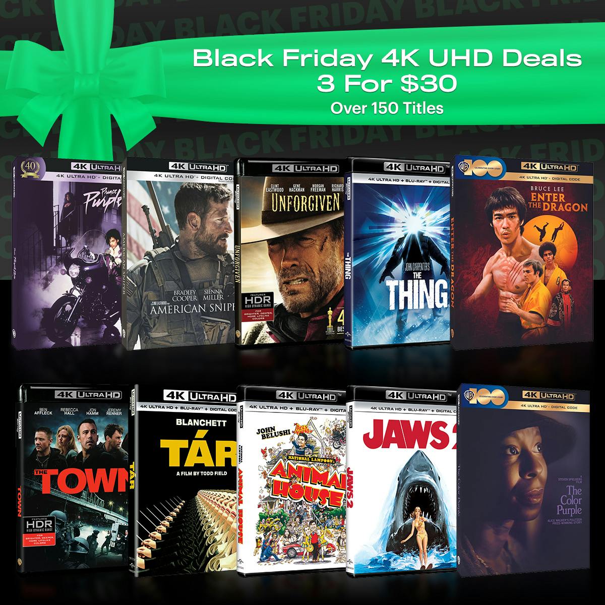 1200x1200 Black Friday 2025 4K 3 For $30