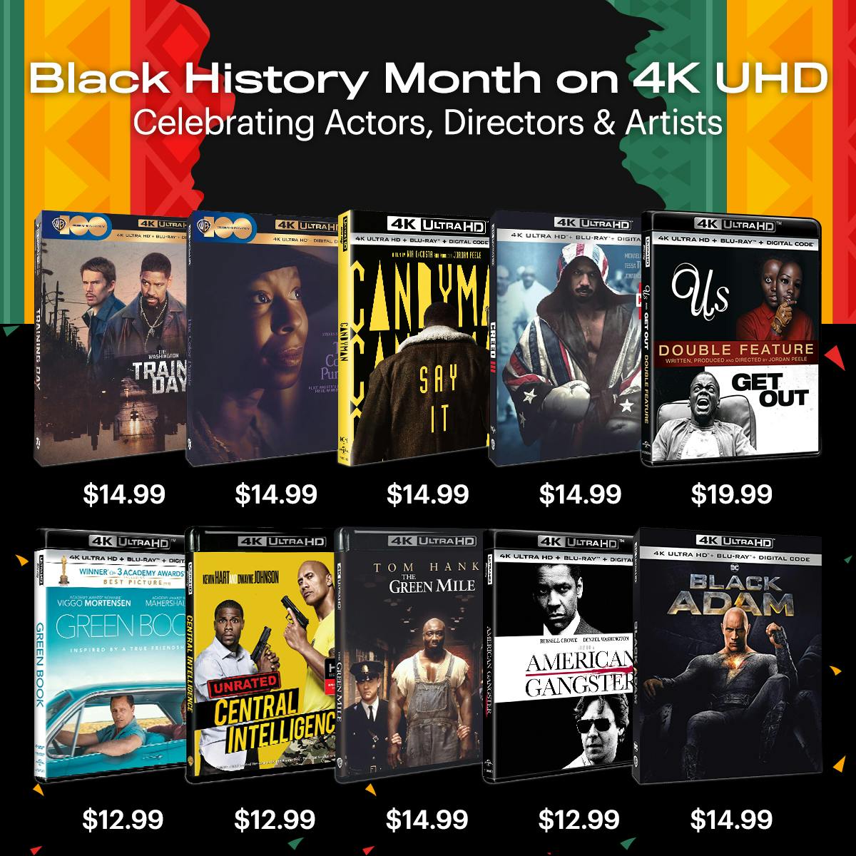 1200x1200 Black History Month 4K 2025