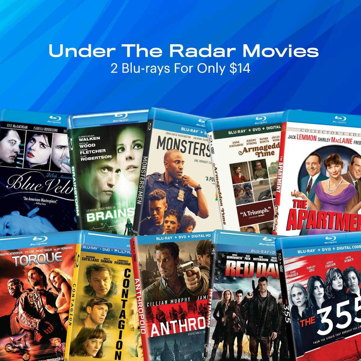 1200x1200 Under the Radar 2 BDs for $14