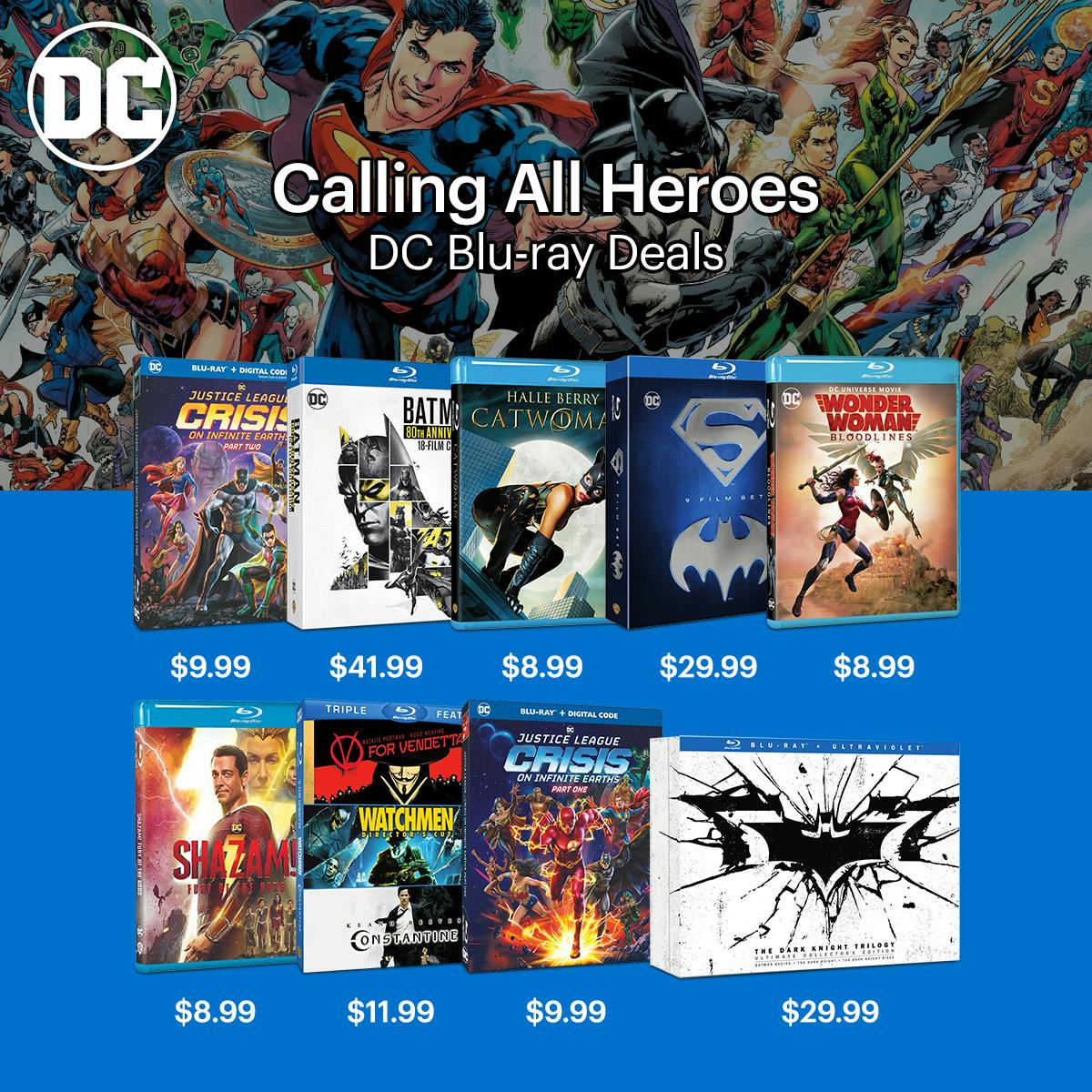 1200x1200 Blu-ray DC Movie Deals Feb 2025