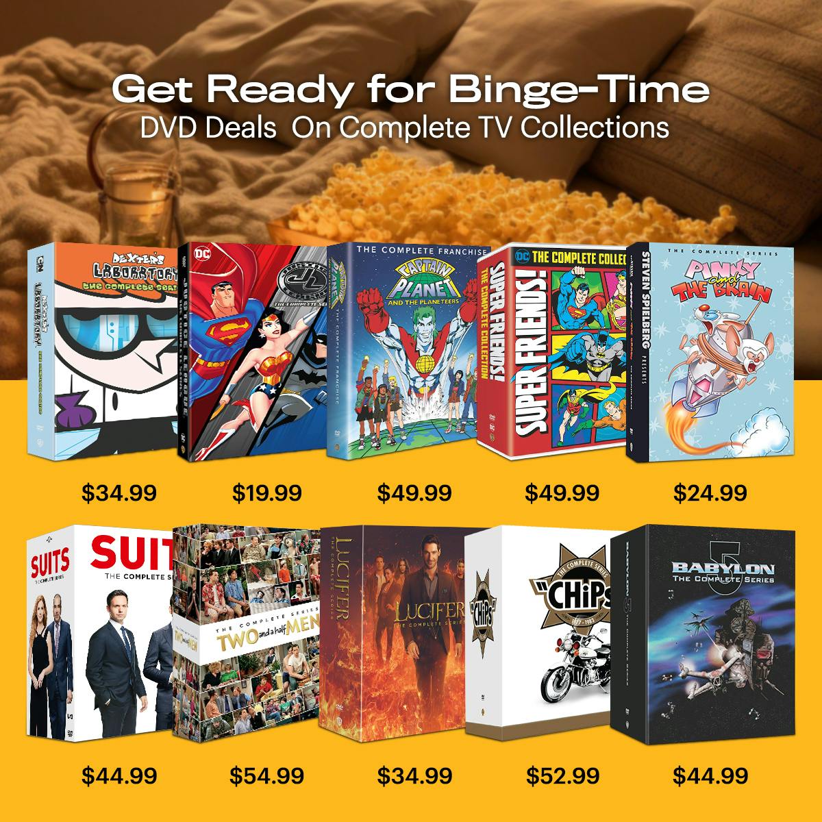 1200x1200 DVD Deals on TV Collections Jan 2025