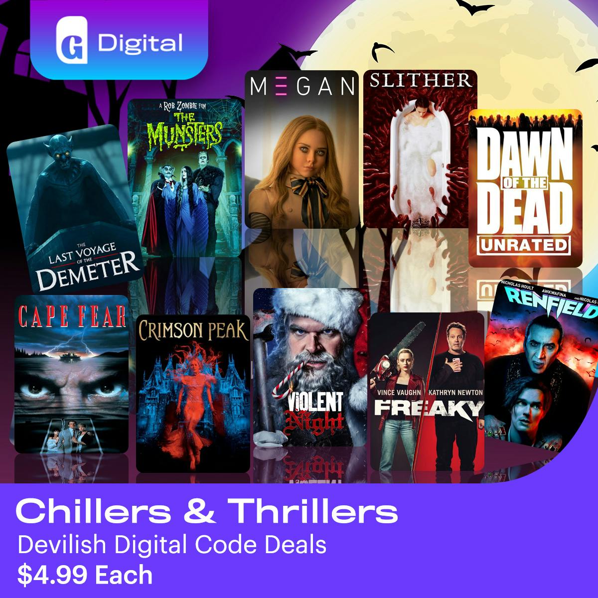 1200x1200 Chillers & Thrillers  Digital Codes