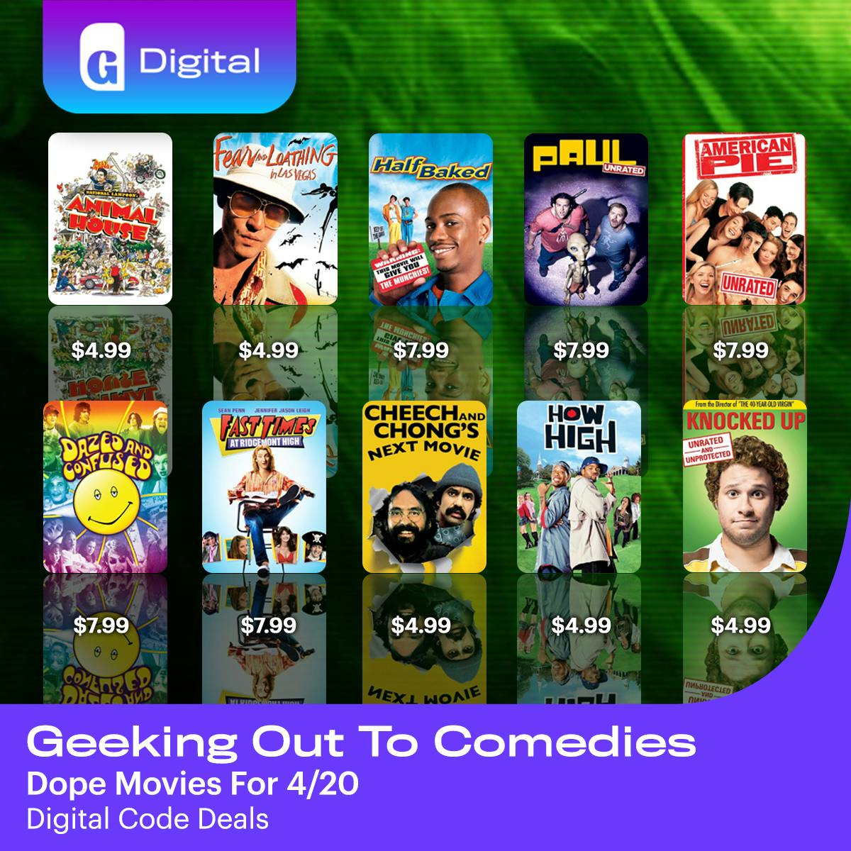 1200x1200 Digital Code Comedy Deals For 4/20