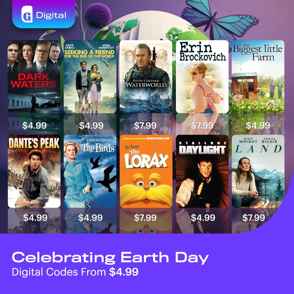 1200x1200 Earth Day Digital Codes