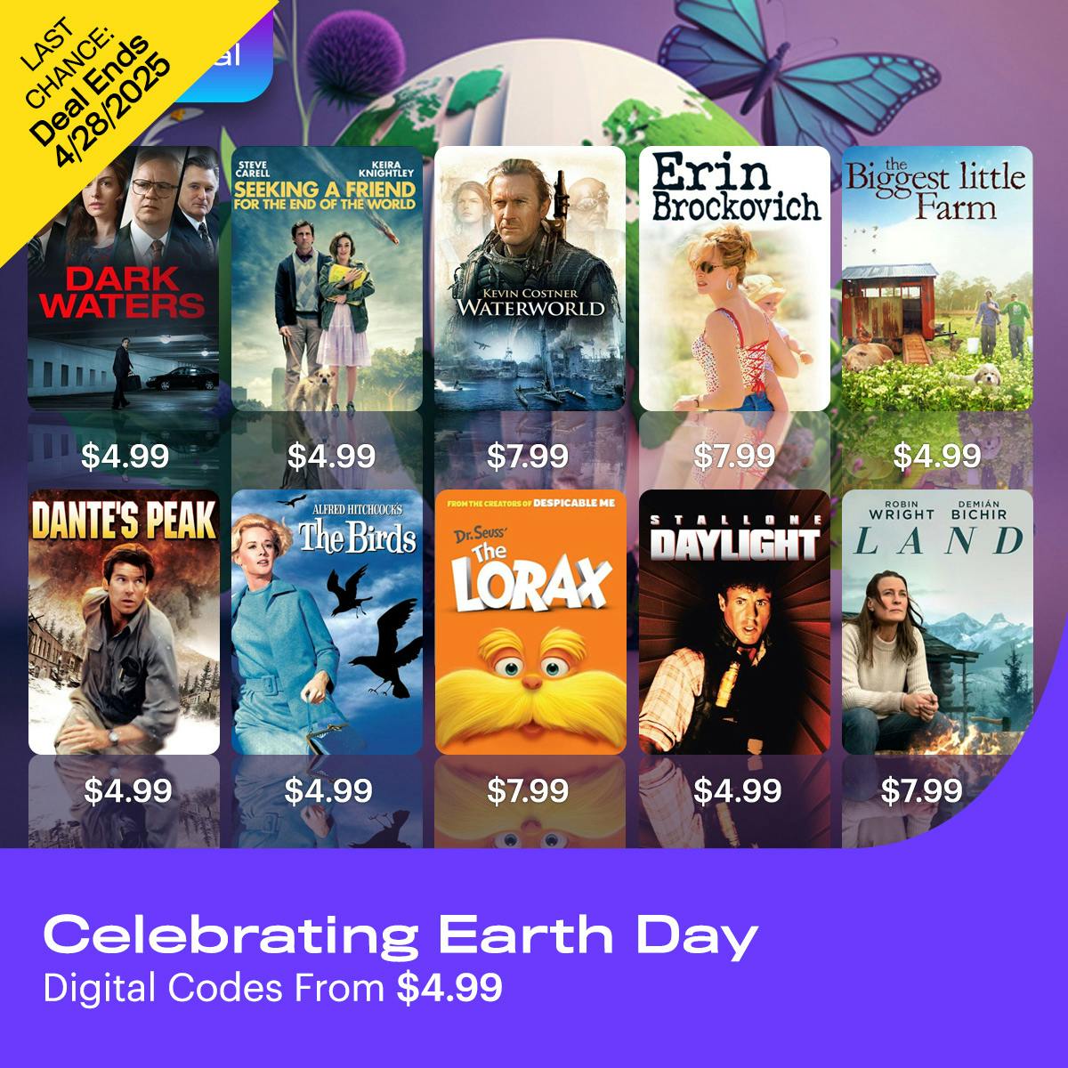 1200x1200 Earth Day Digital Codes