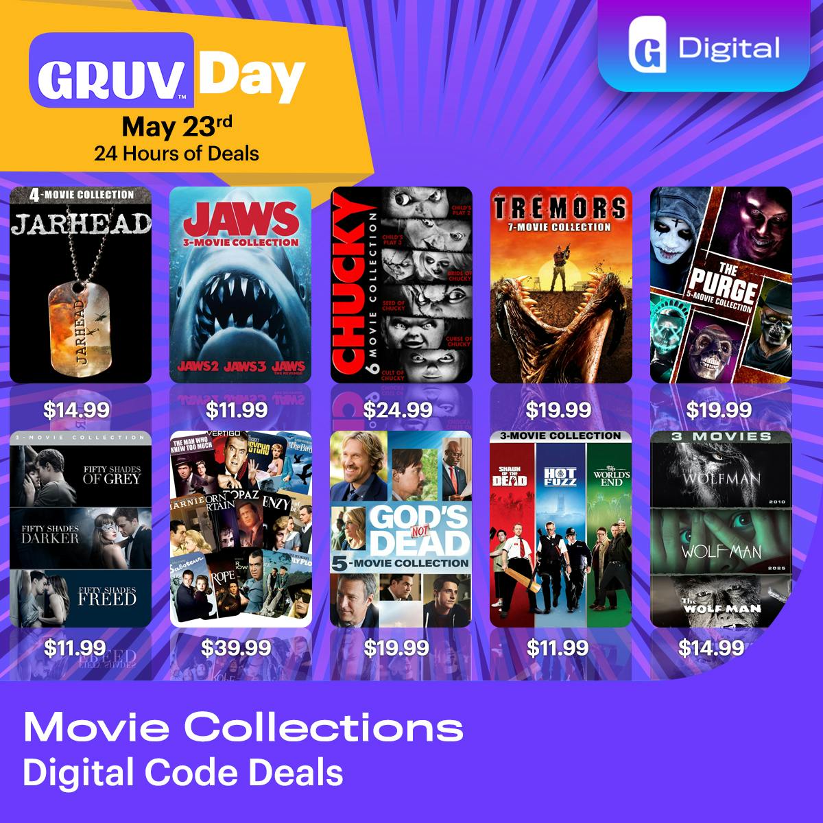 1200x1200 GRUV Day Digital Movie Collections
