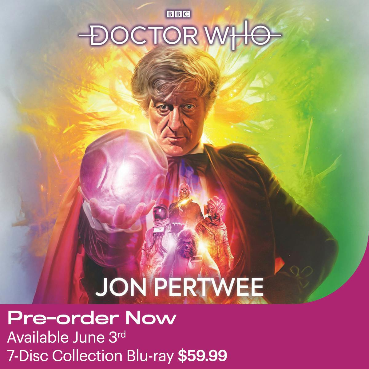 1200x1200 Doctor Who Jon Pertwee Series One BD