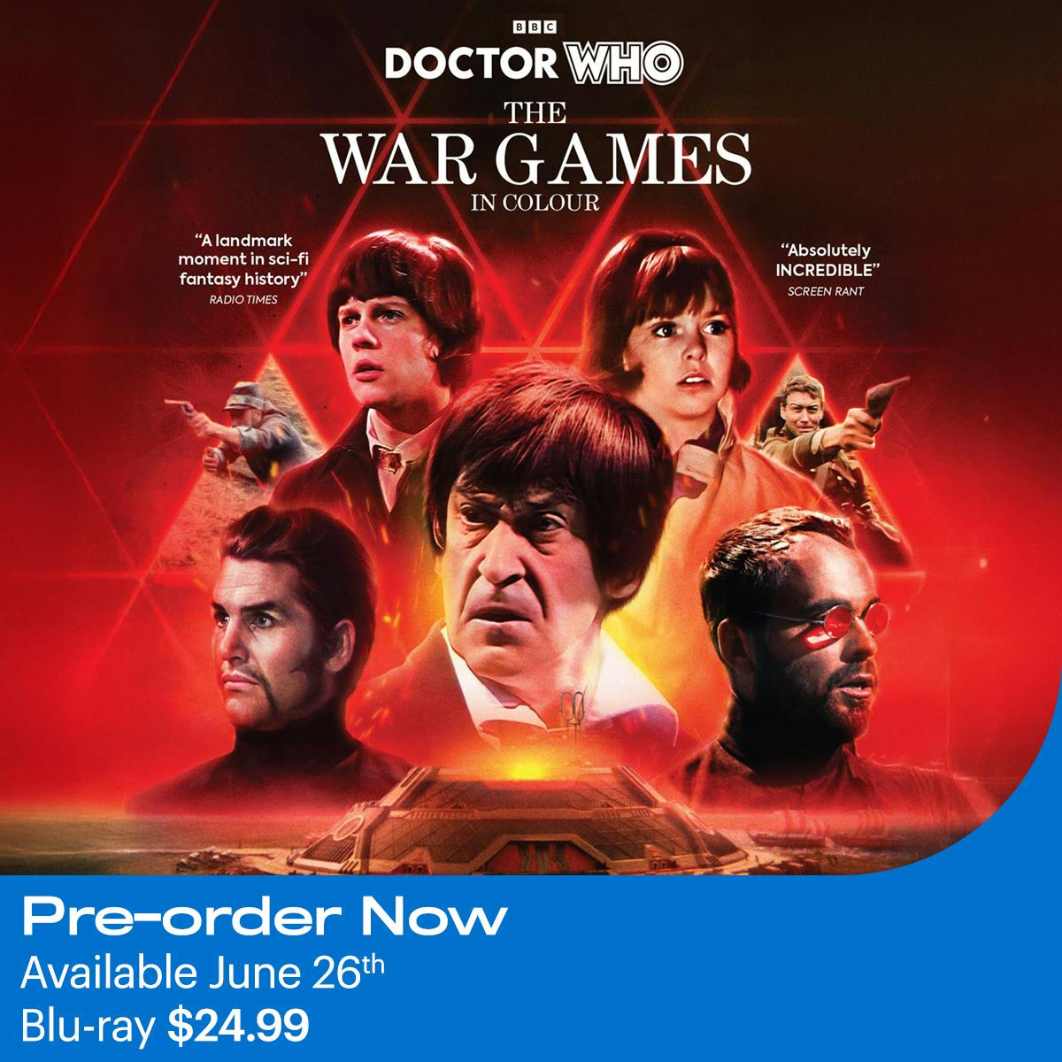 1200x1200 Doctor Who - War Games BD