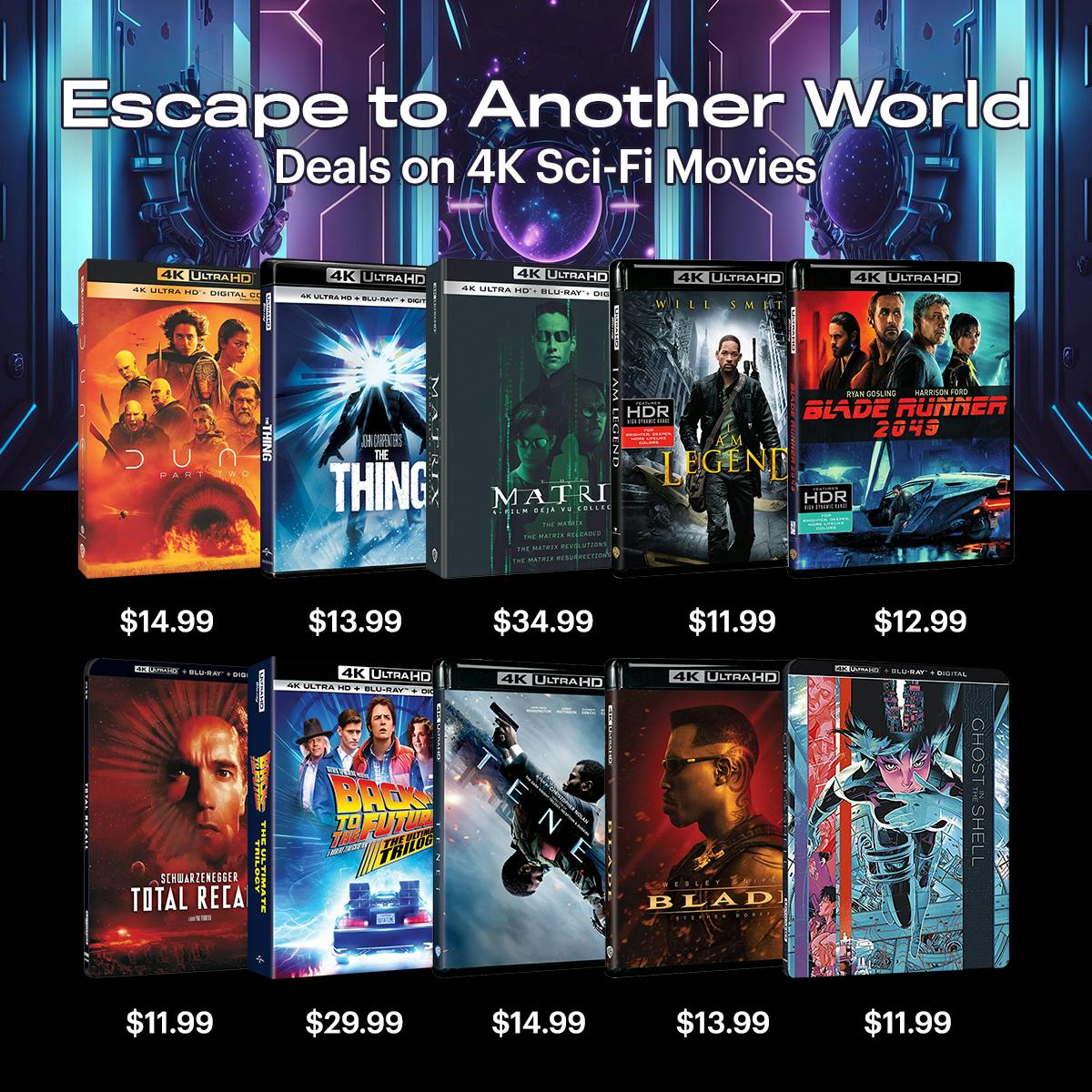 1200x1200 4K Sci-Fi Deals April 2025