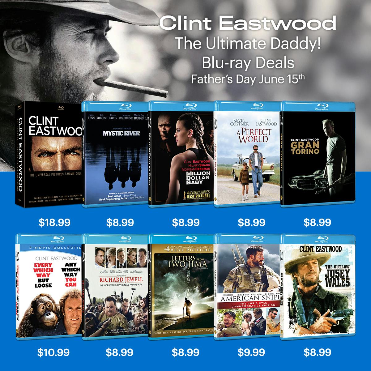 1200x1200 FD Clint Eastwood 2025 Blu-ray