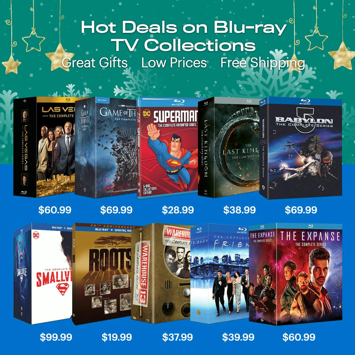 1200x1200 Hot Deals on TV Blu-ray Collections 2024