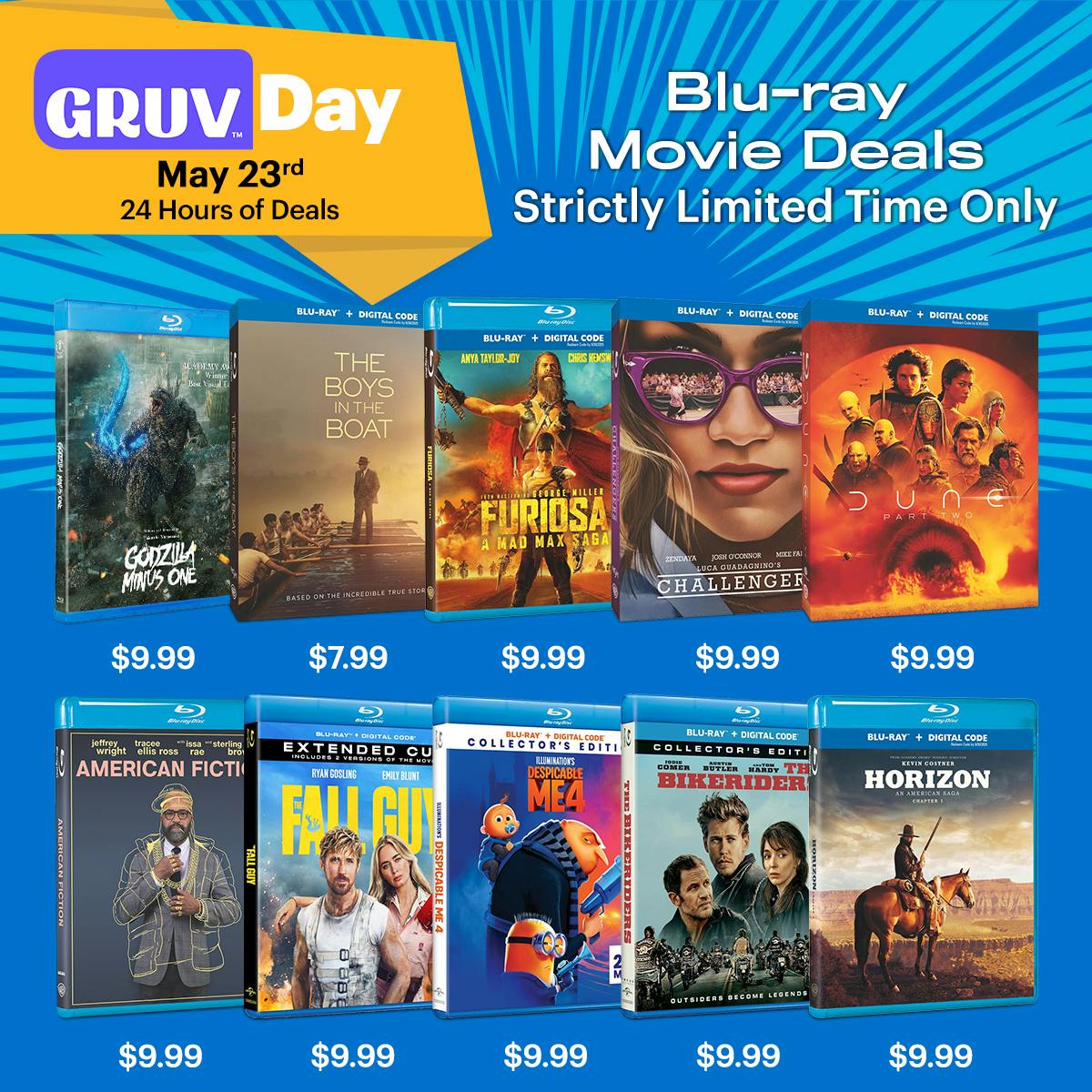 1200x1200 GRUV Day Blu-ray Movie Deals