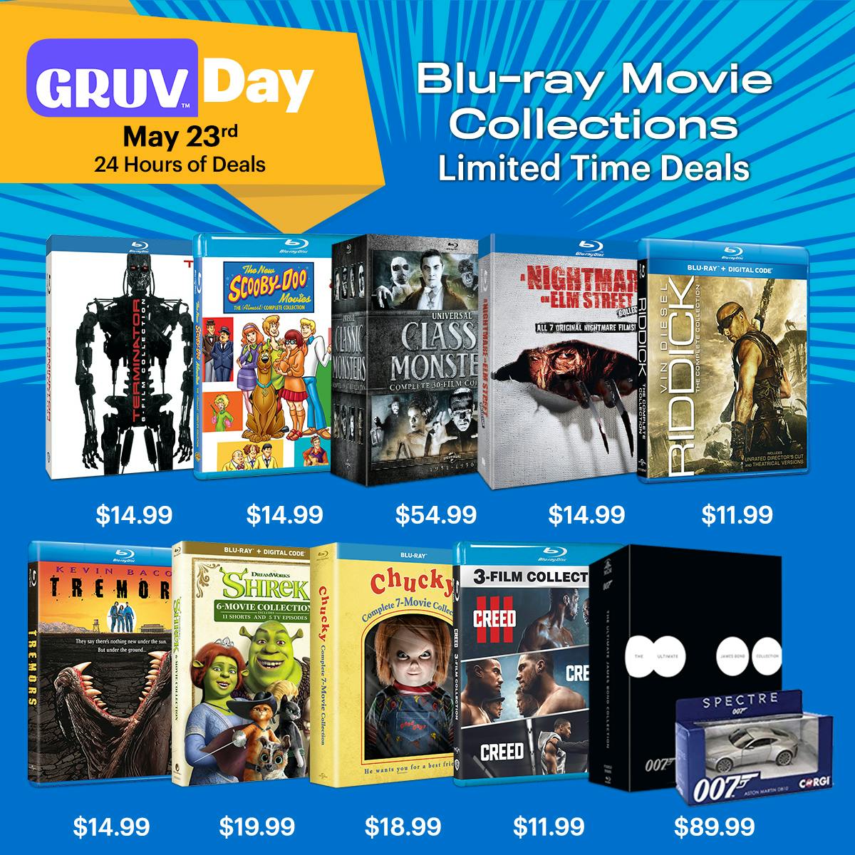 1200x1200 GRUV Day Blu-ray Movie Collections