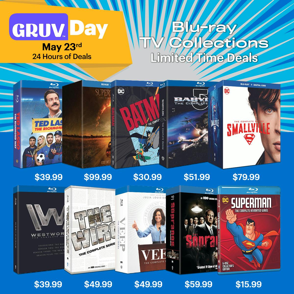 1200x1200 GRUV Day Blu-ray TV Collections