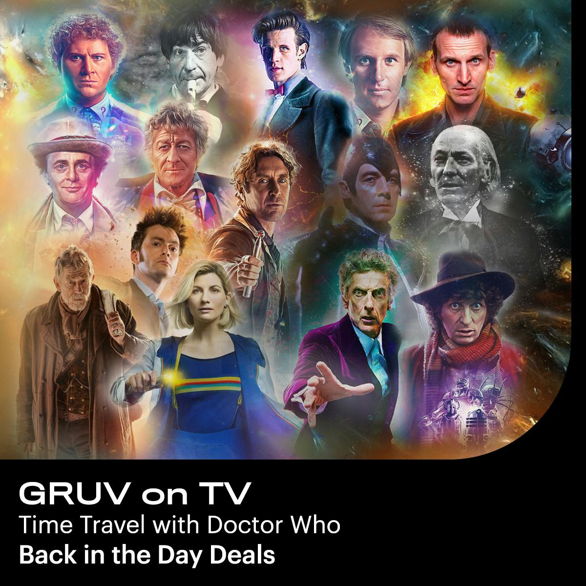 1200x1200 GRUV on TV - Doctor Who Deals