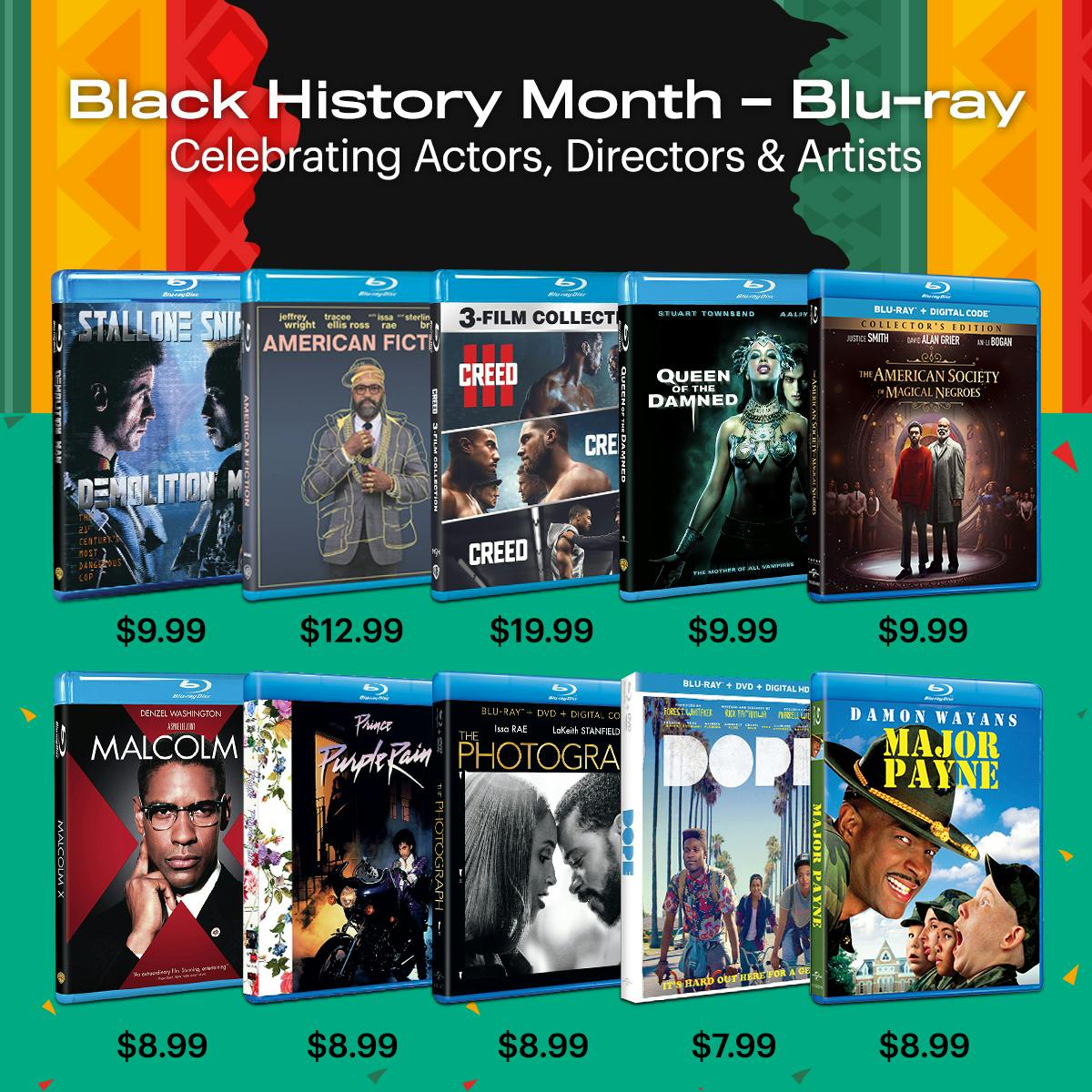 1200x1200 Black History Month Blu-ray