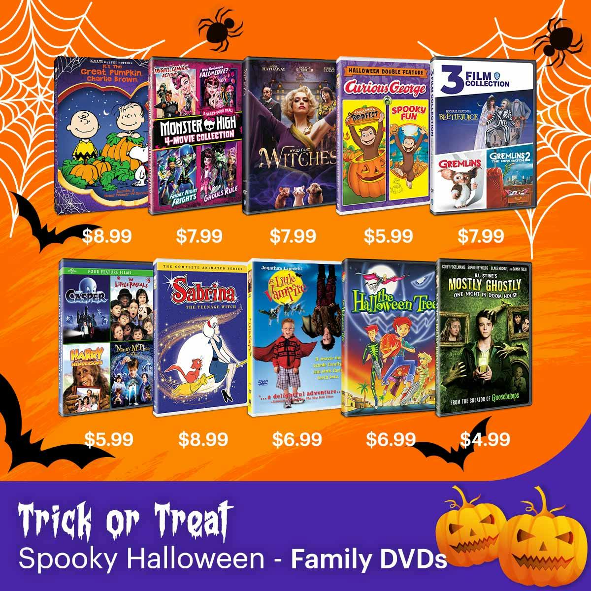 1200x1200 Halloween Family DVD Deals