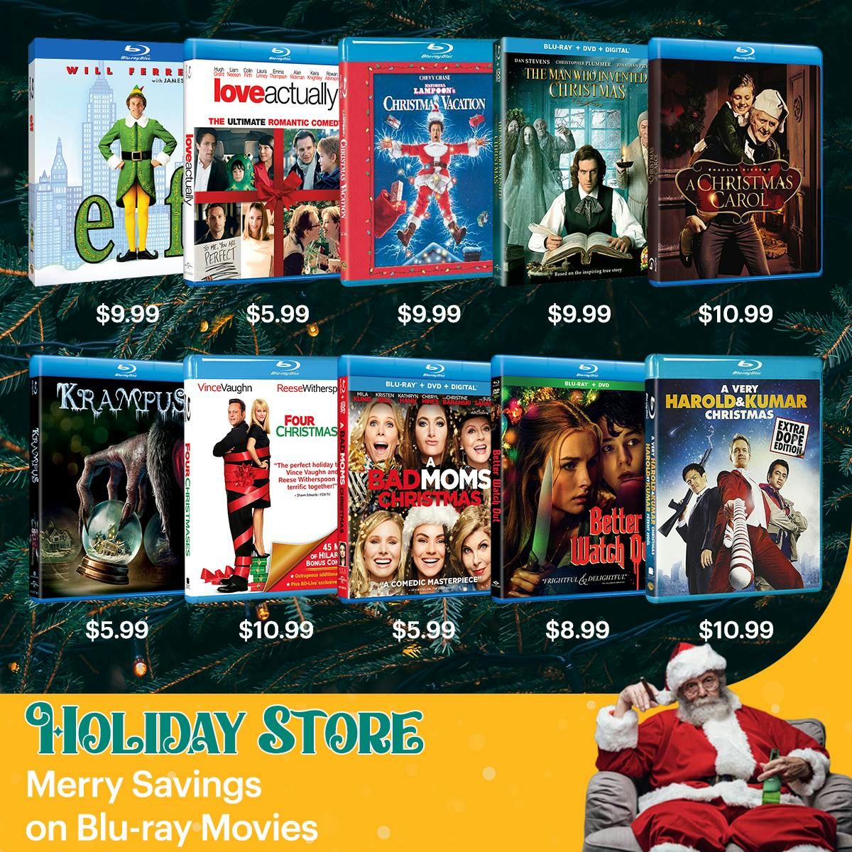1200x1200 Holiday Store Blu-ray movies 2023