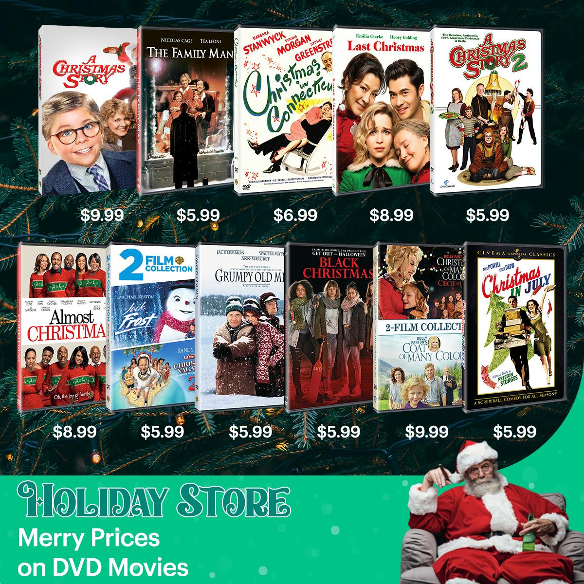 1200x1200 Holiday Store - DVD Movies 2023
