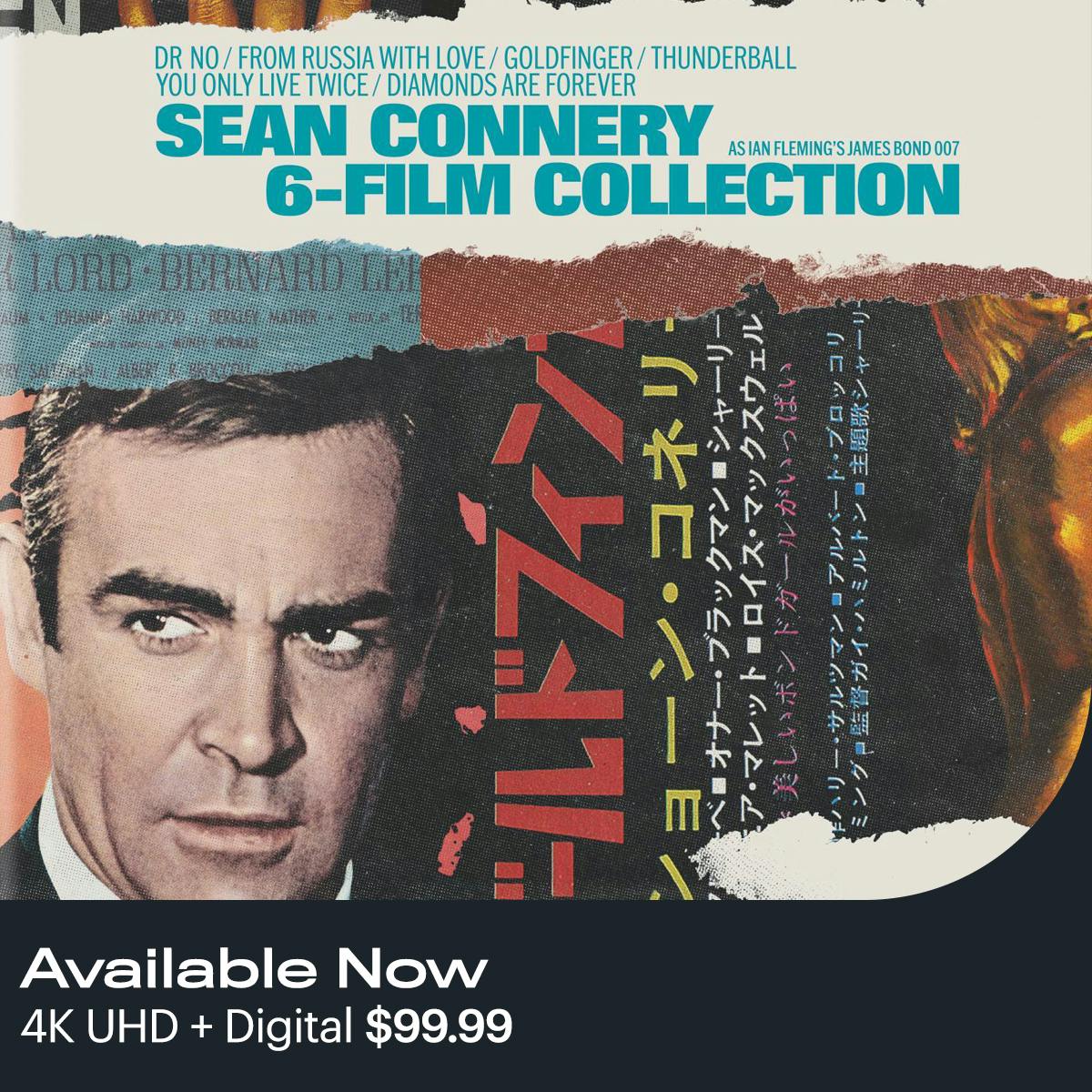 1200x1200 Sean Connery 6-Film 4K