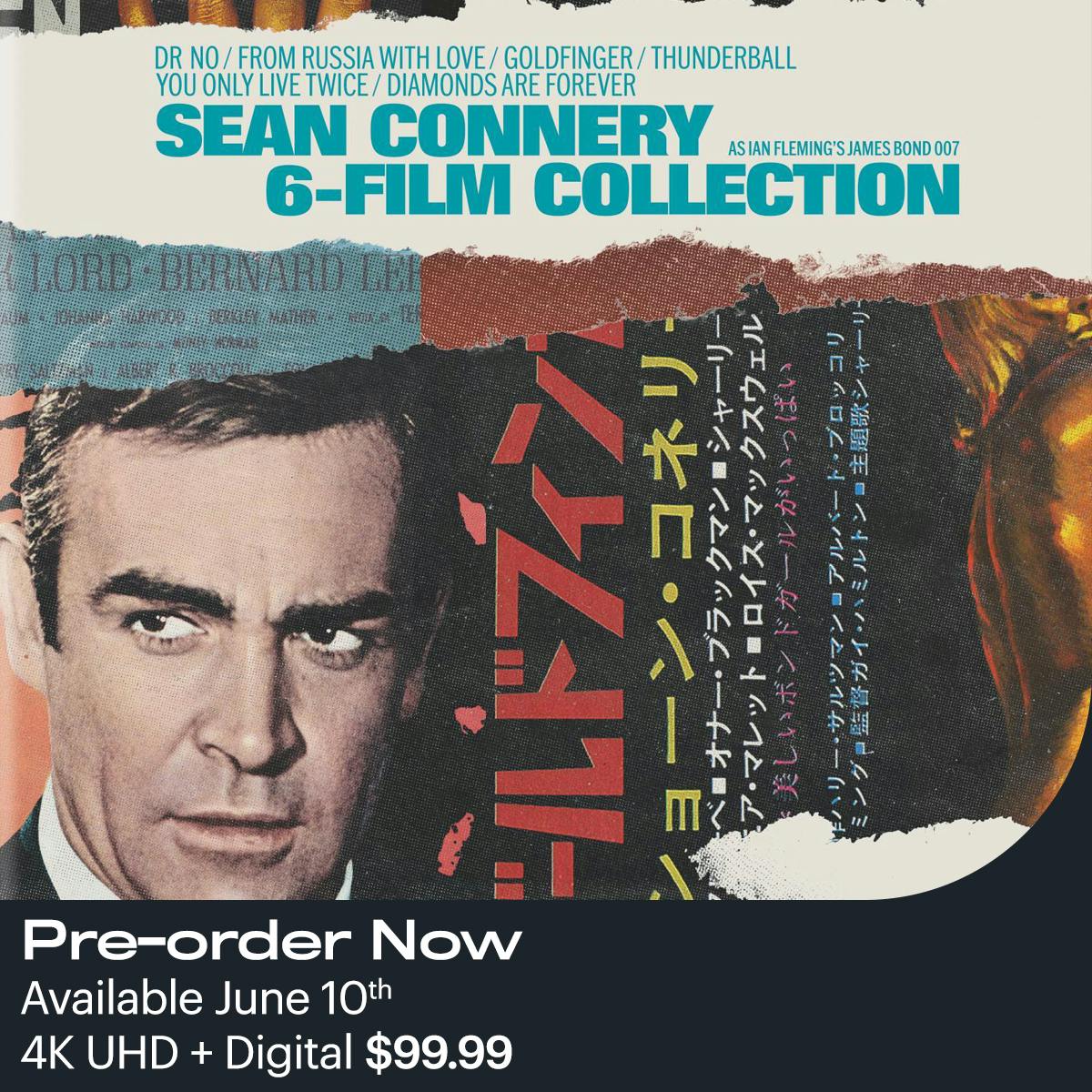 1200x1200 Sean Connery 6-Film 4K