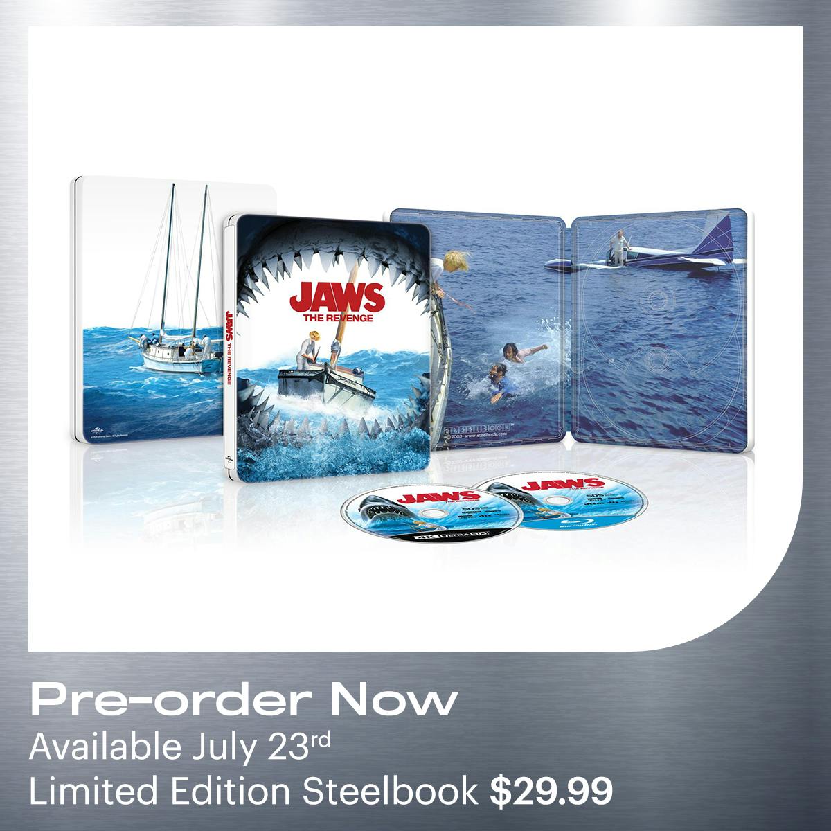 1200x1200 Jaws: The Revenge  4K Steelbook