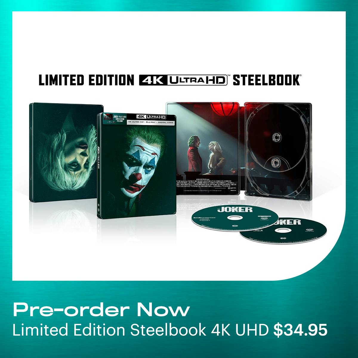 1200x1200 Joker Folie A Deux 4K Steelbook