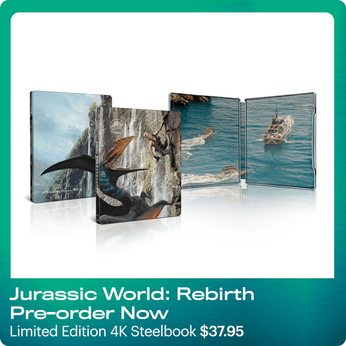 1200x1200 Jurassic World Rebirth Steelbook