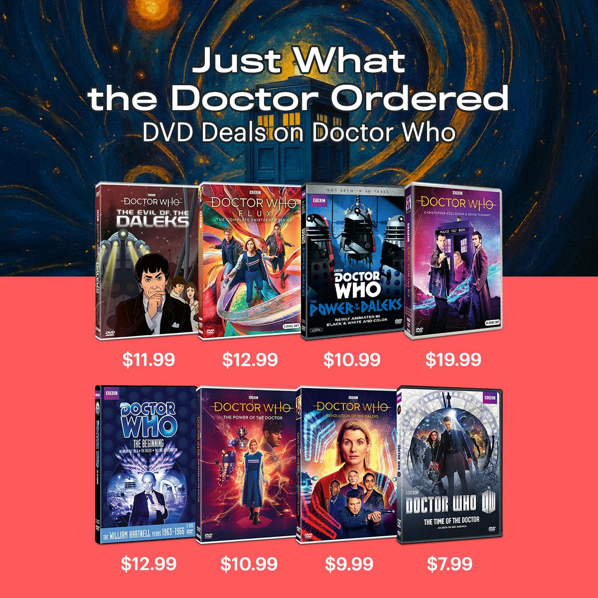 1200x1200 Doctor Who DVD Deals June