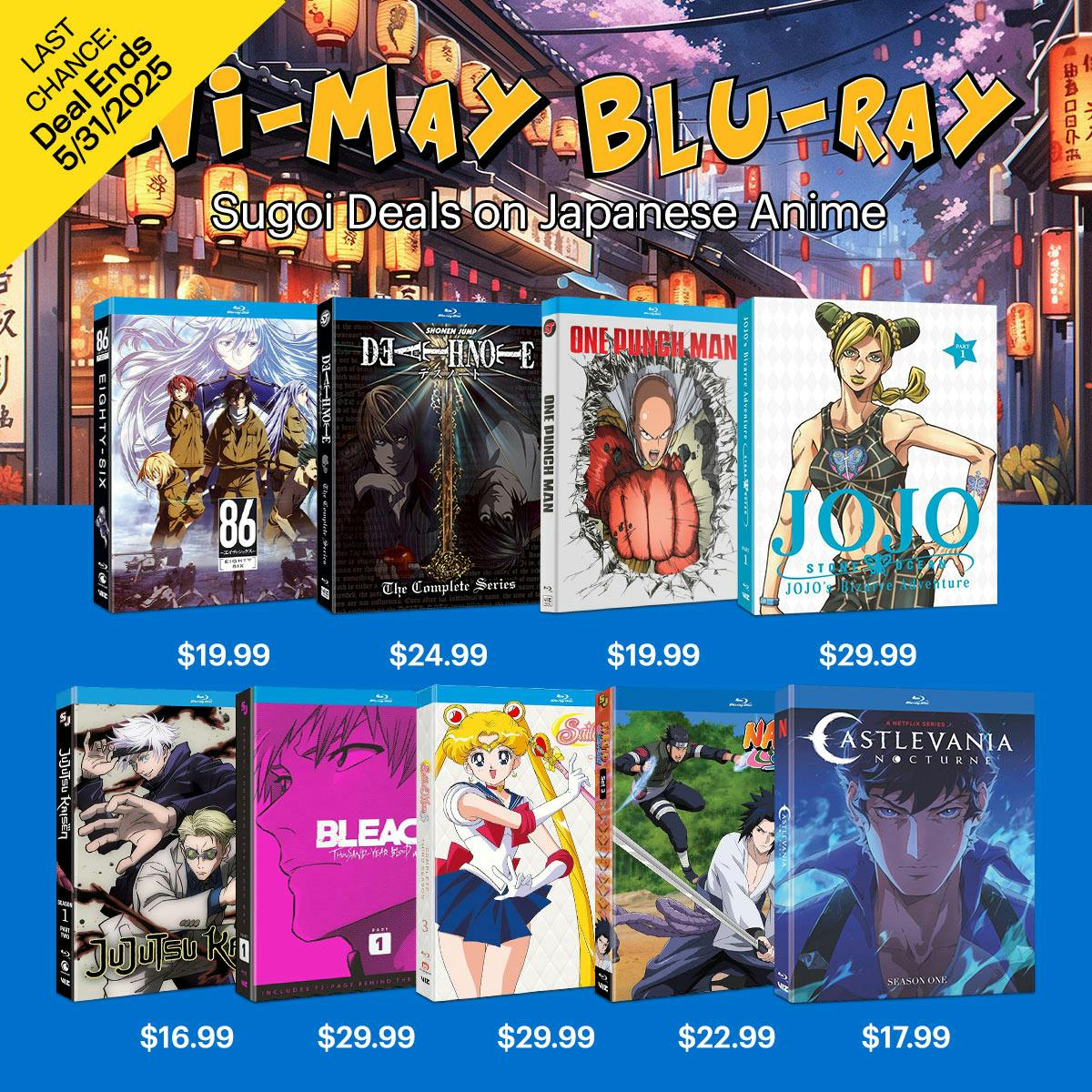 1200x1200 Blu-ray Deals on Ani-May