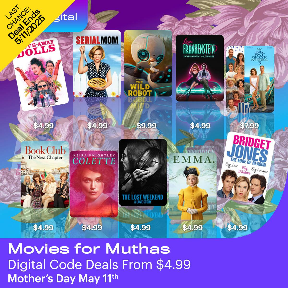 1200x1200 Movies For Muthas Digital Code Deals