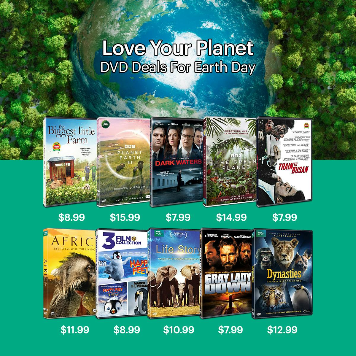 1200x1200 Earth Day DVD Deals