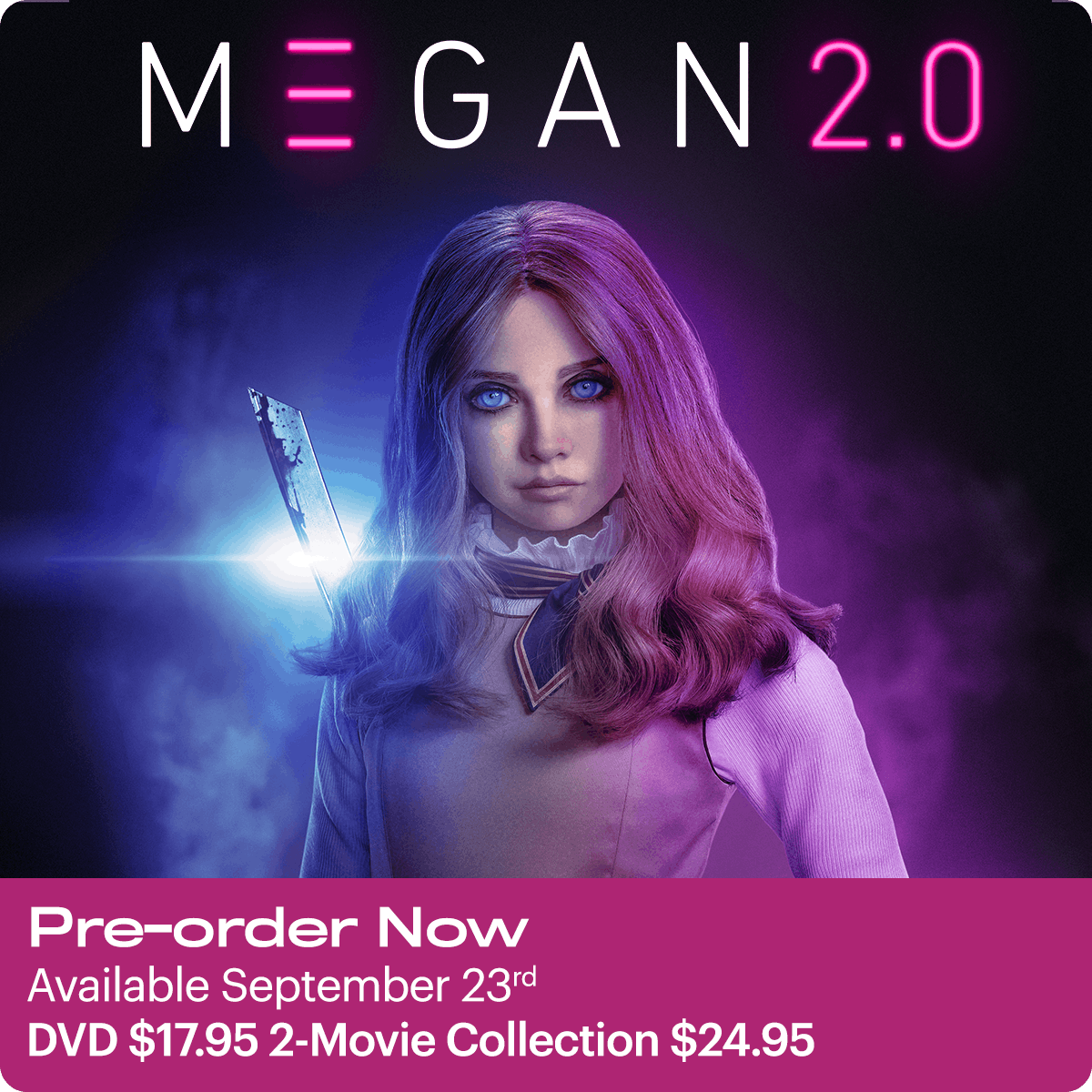 1200x1200 M3GAN 2.0 DVD