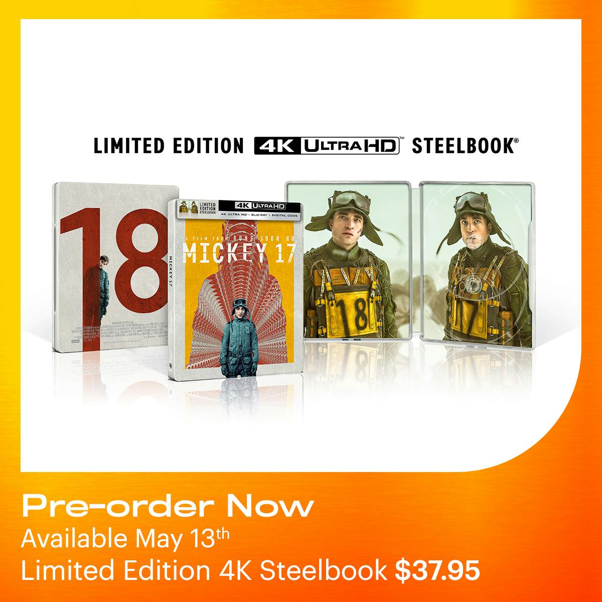 1200x1200 Mickey 17 Steelbook