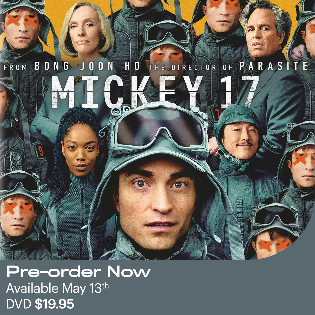 1200x1200 Mickey 17 DVD