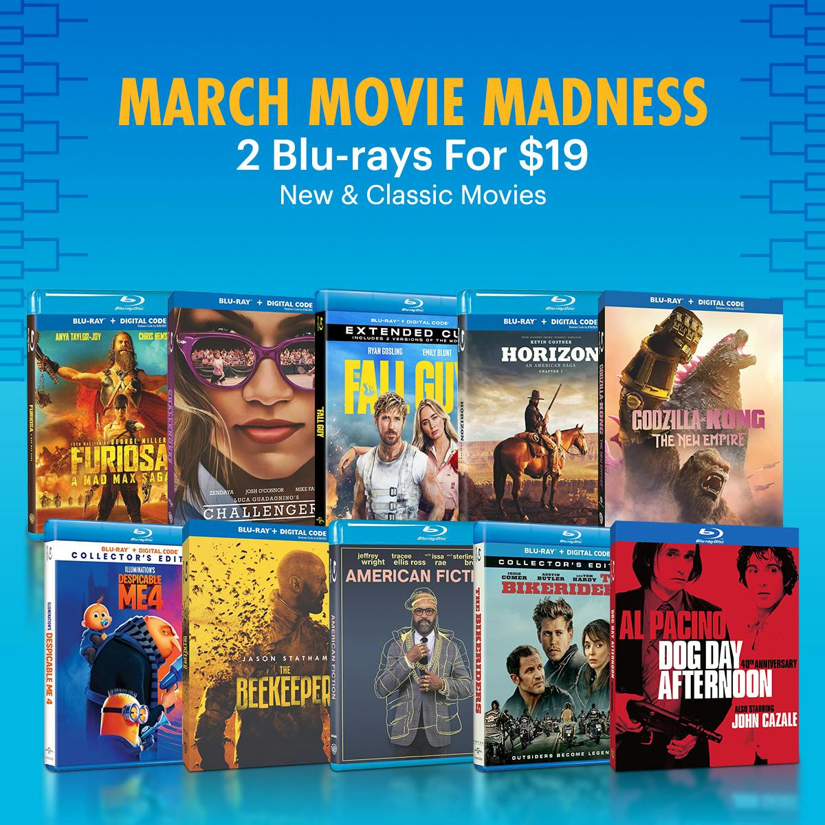 1200x1200 MMM 2 Blu-rays for $19