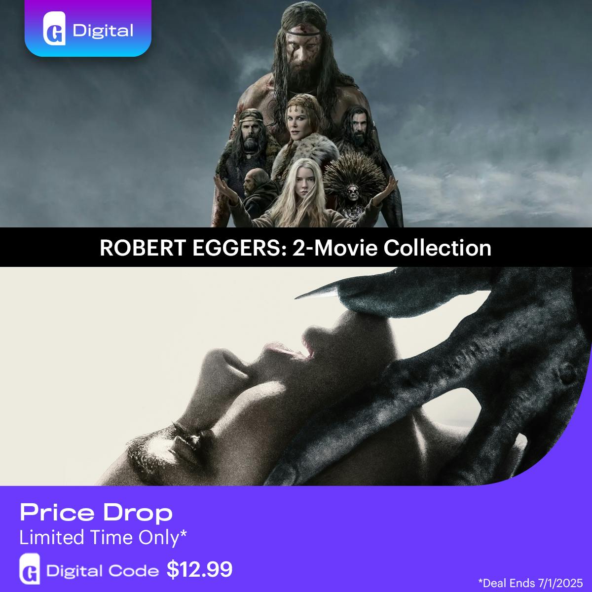 1200x1200 Robert Eggers 2-Movie Digital Code PD